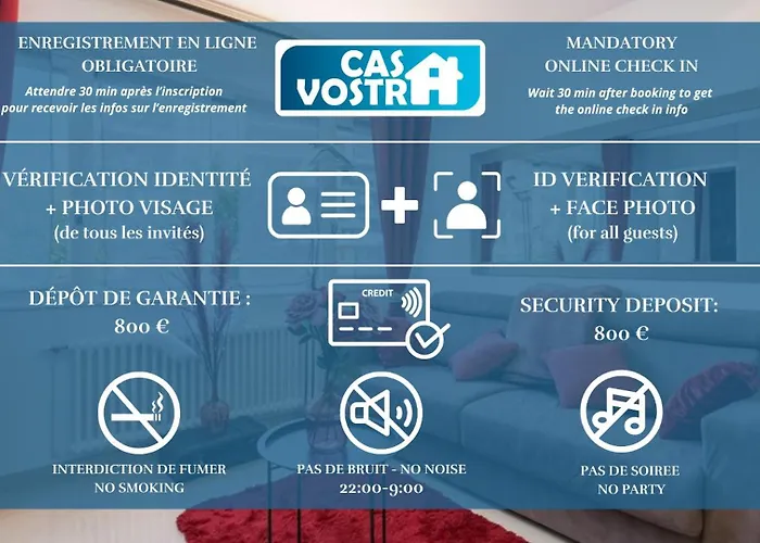 Lejlighed Au Nom De La Rose - Casa Vostra - Caution 800 Eur & Id Requises -